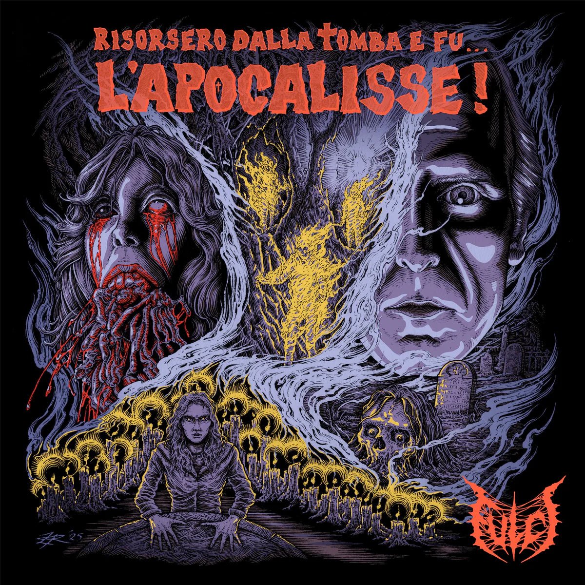 FULCI "Risorsero Dalla Tomba E Fu...L'Apocalisse!" 12" - Evil Greed