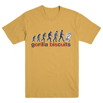 GORILLA BISCUITS "Evolution" T-Shirt - Evil Greed
