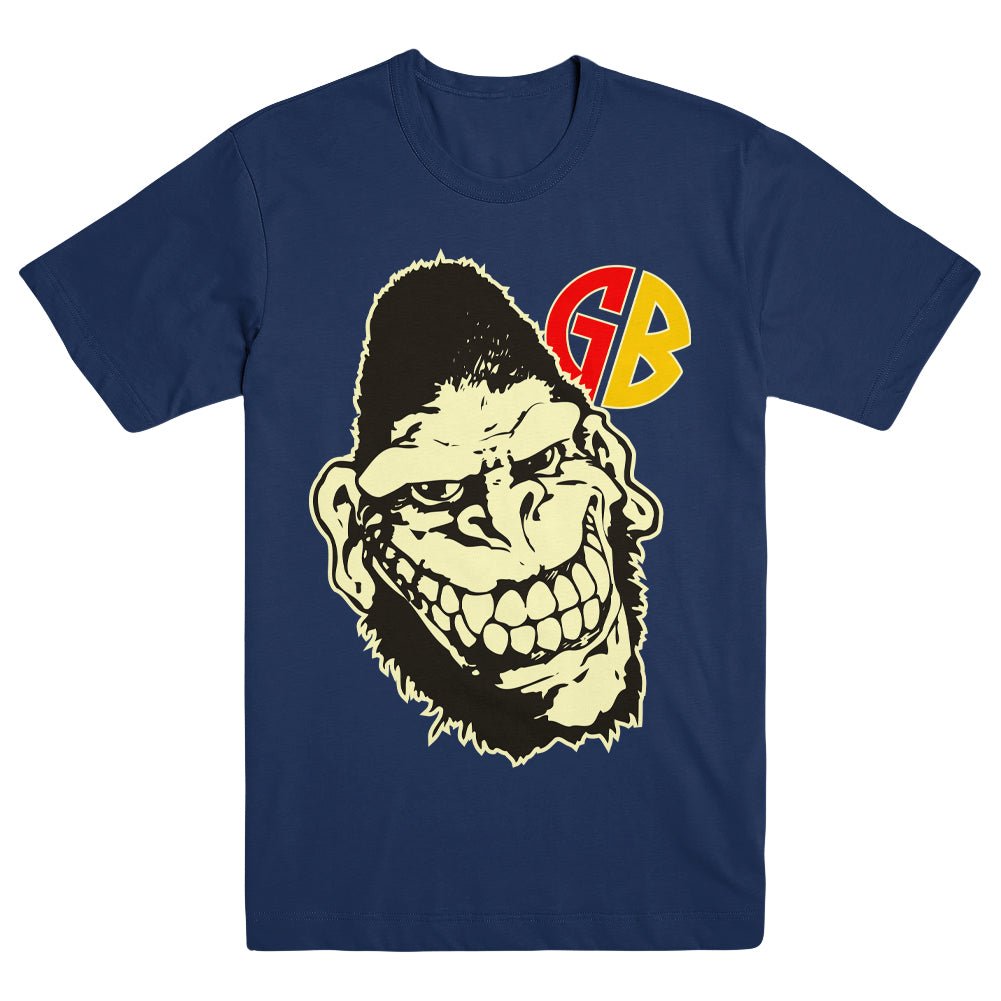 GORILLA BISCUITS "Gorilla Head - Navy" T-Shirt - Evil Greed