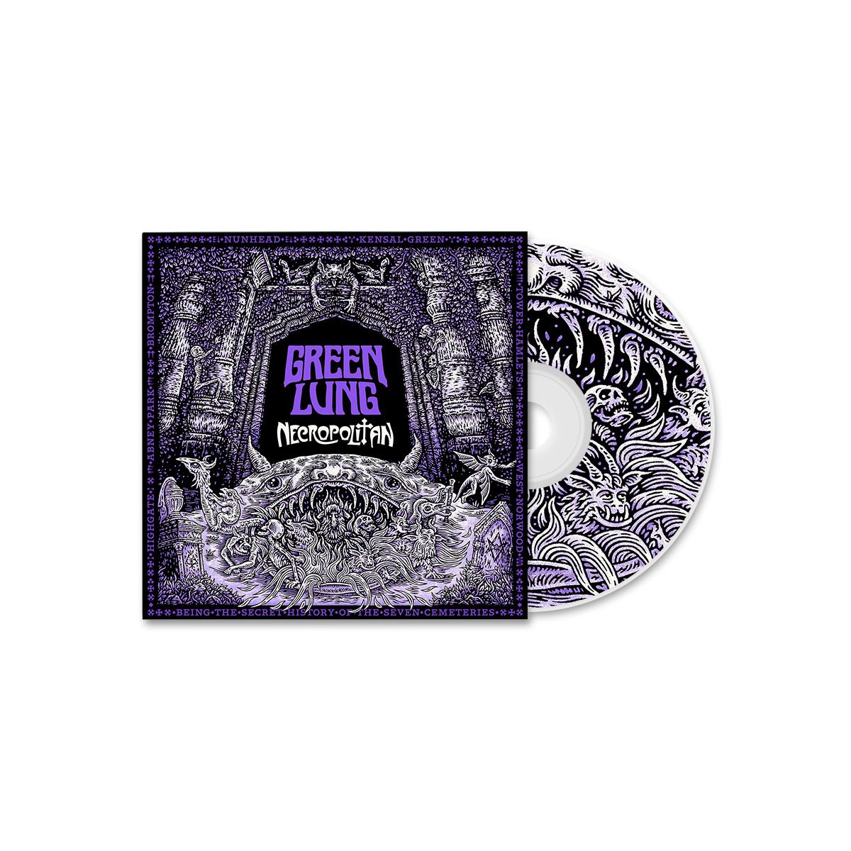 GREEN LUNG "Necropolitan" CD - Evil Greed