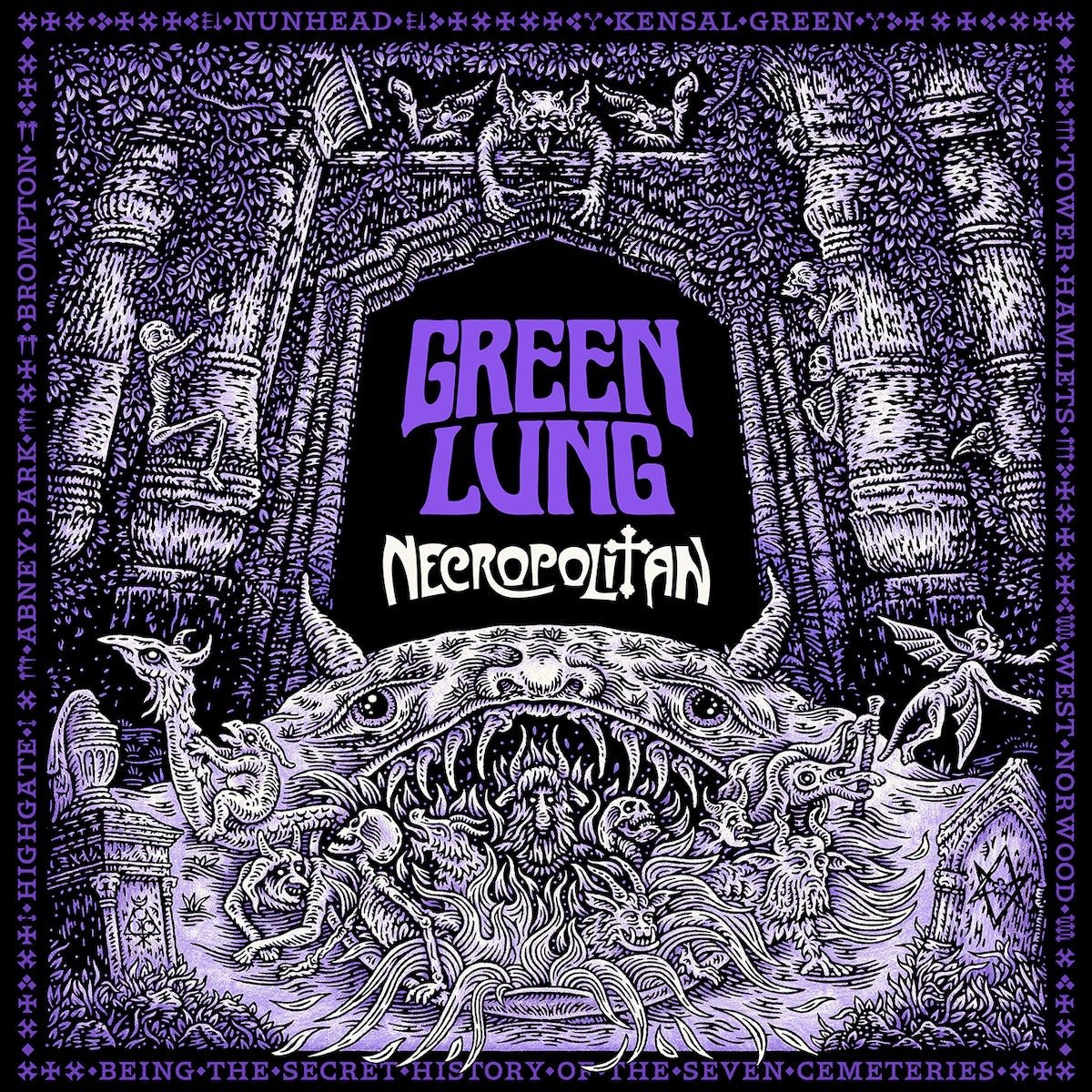 GREEN LUNG "Necropolitan" LP - Evil Greed