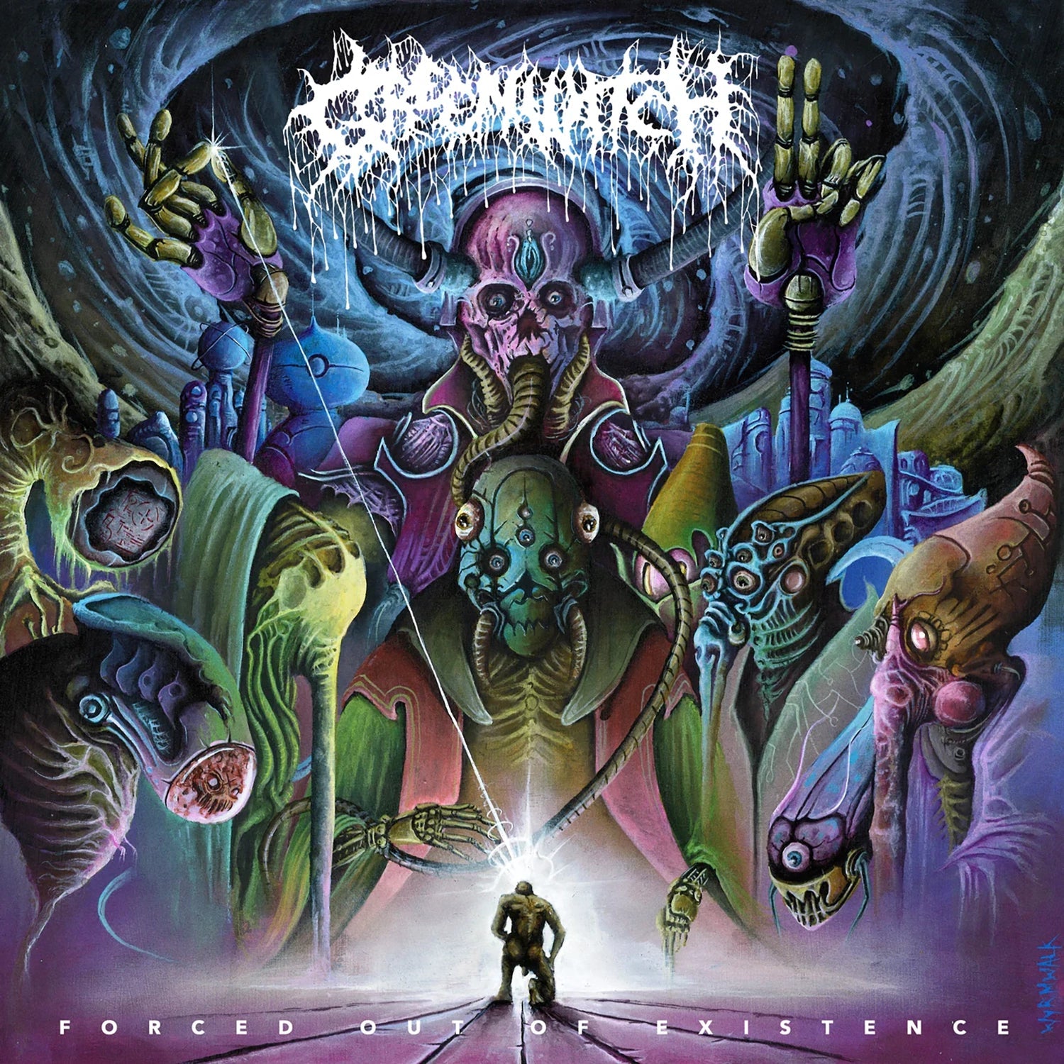 GREENWITCH "Forced Out Of Existence" Tape - Evil Greed