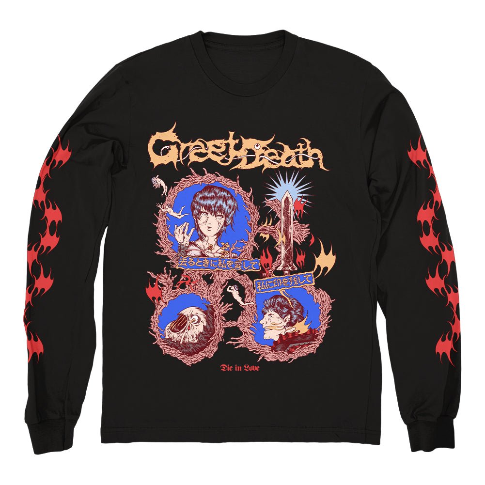 GREET DEATH "Berserk" Longsleeve - Evil Greed