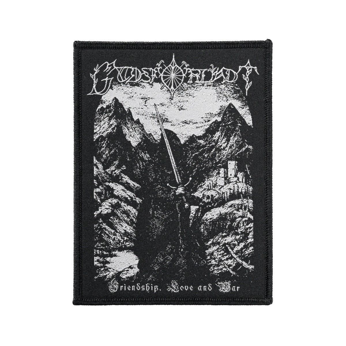 GUDSFORLADT "Friendship, Love And War" Patch