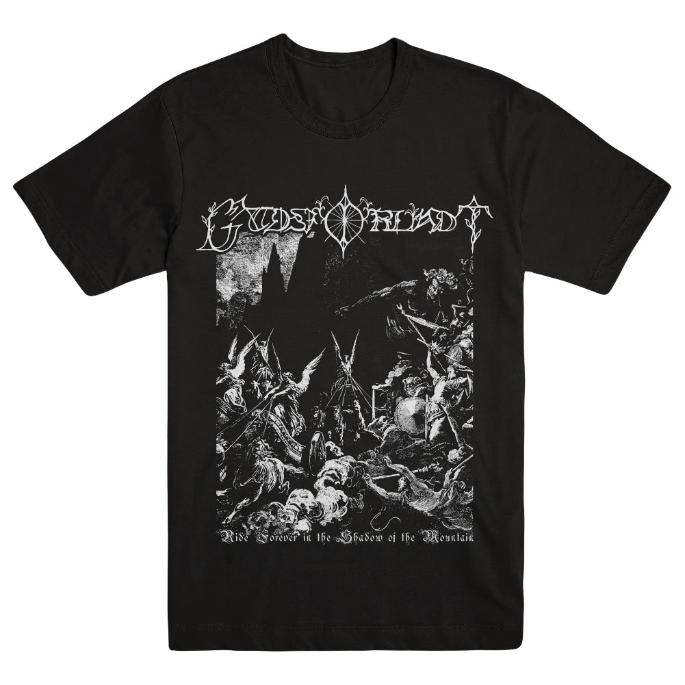 GUDSFORLADT "Ride Forever In The Shadow Of The Mountain" T-Shirt