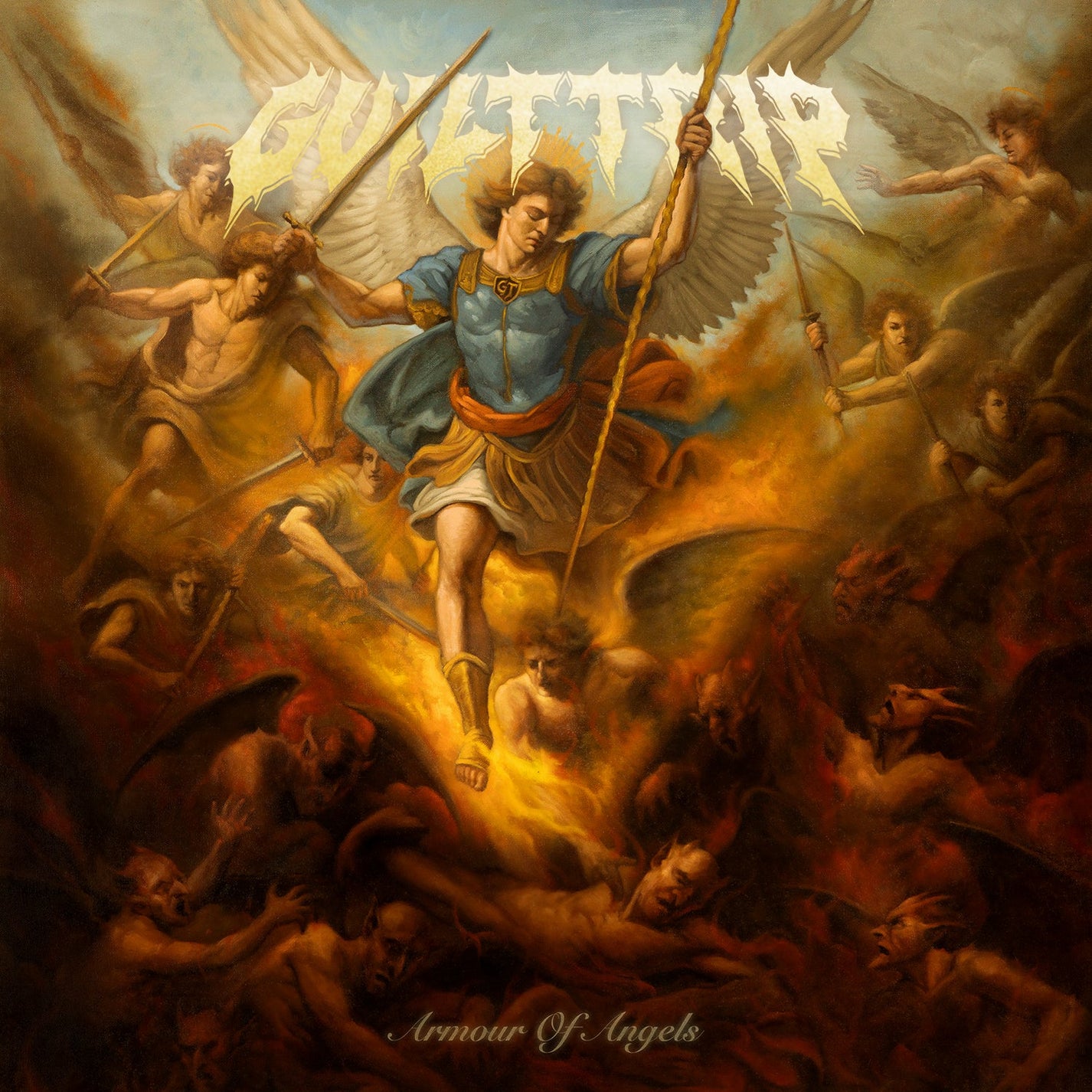 GUILT TRIP "Armour Of Angels" LP - Evil Greed
