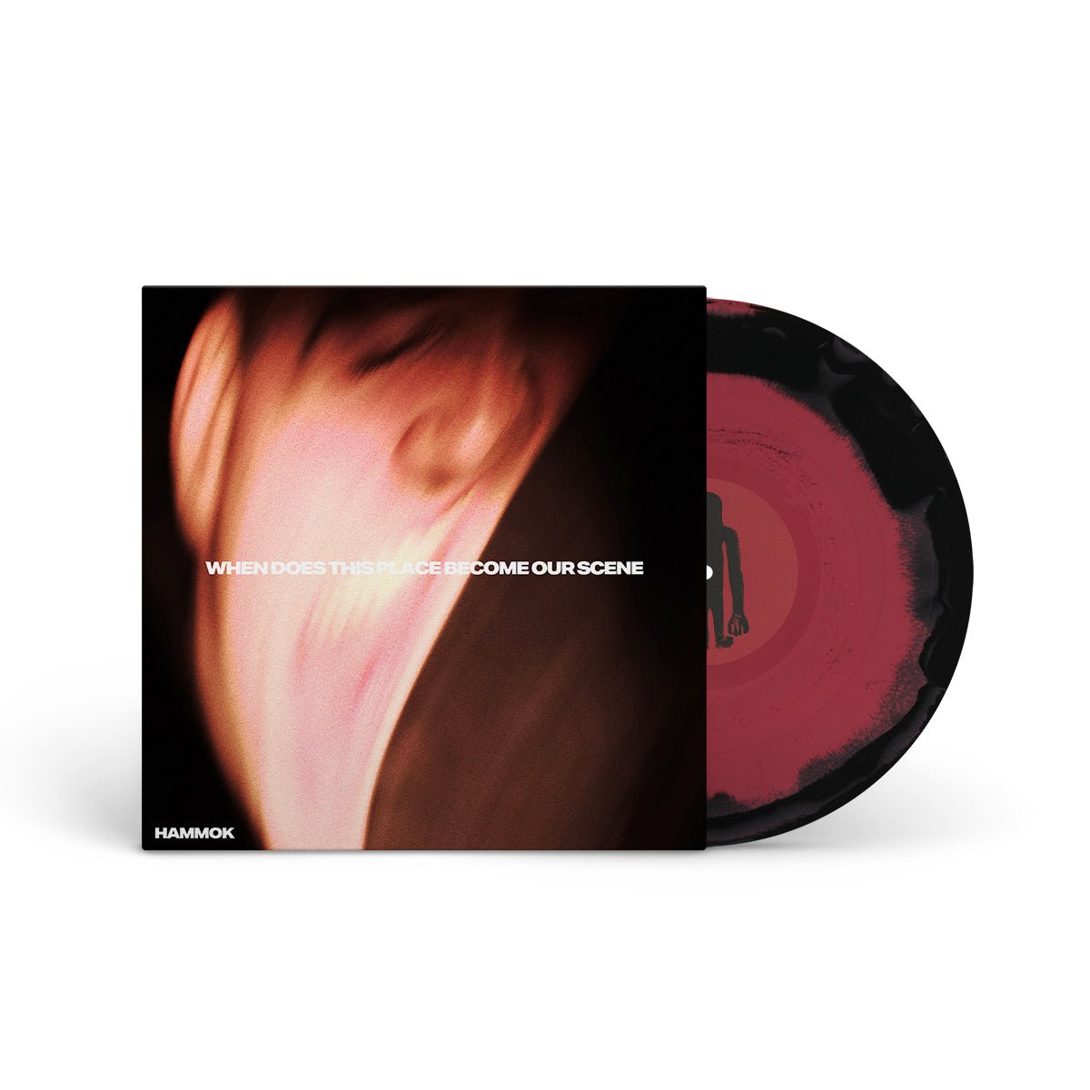 HAMMOK "When Does This Place Become Our Scene" LP RED BLACK