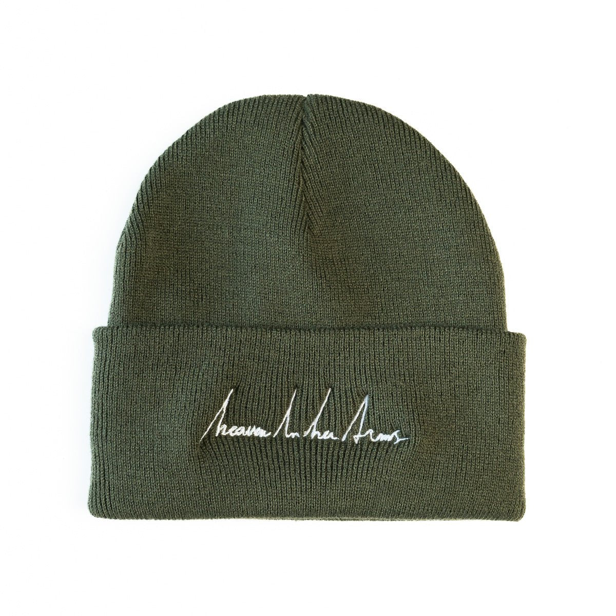 HEAVEN IN HER ARMS "Logo - Green" Beanie - Evil Greed