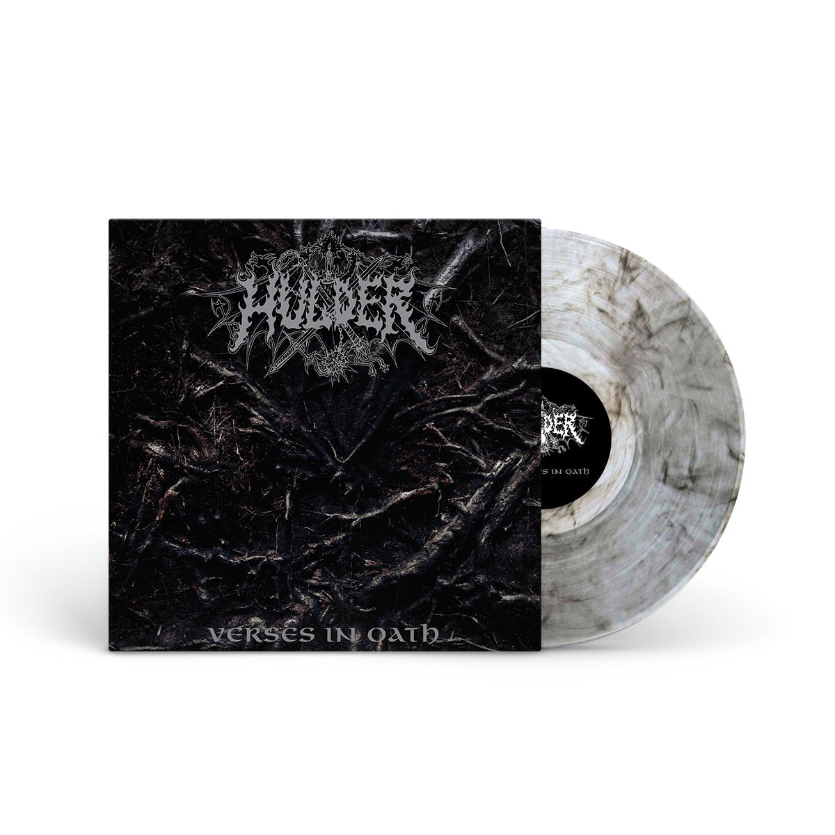 HULDER "Verses In Oath" LP ULTRA CLEAR W BLACK SMOKE