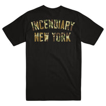 INCENDIARY "Product Of New York - Camo" T-Shirt - Evil Greed