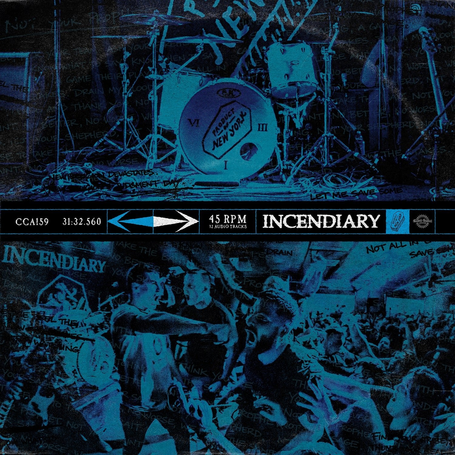 INCENDIARY "Product Of New York" LP - Evil Greed