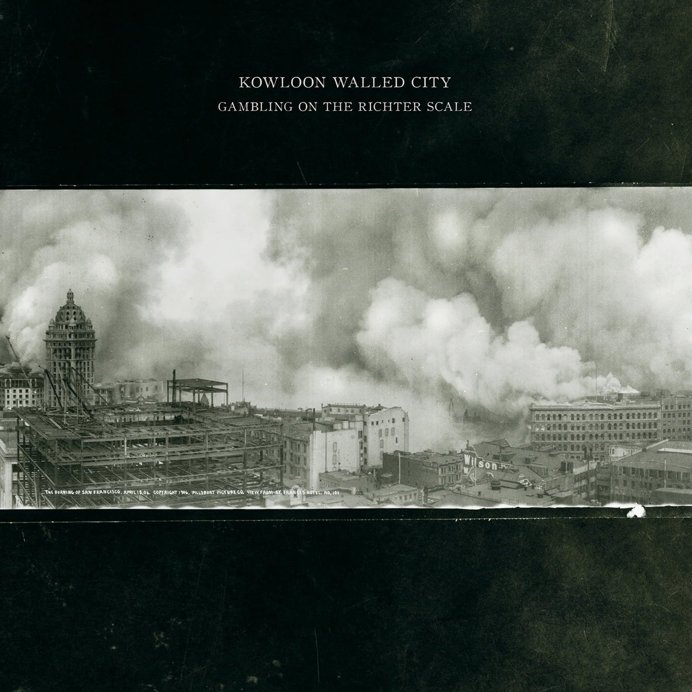 KOWLOON WALLED CITY "Gambling On The Richter Scale" LP - Evil Greed
