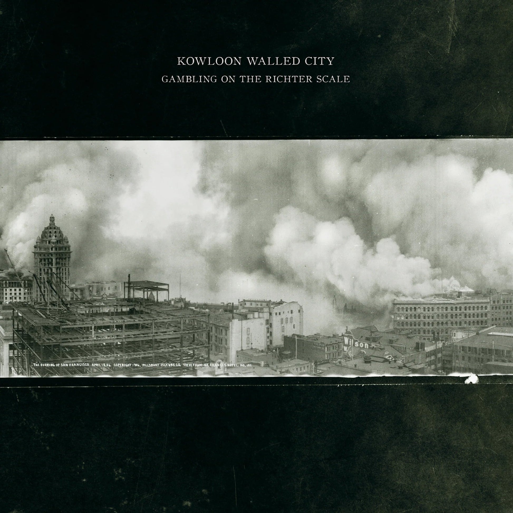 KOWLOON WALLED CITY "Gambling On The Richter Scale" LP - Evil Greed