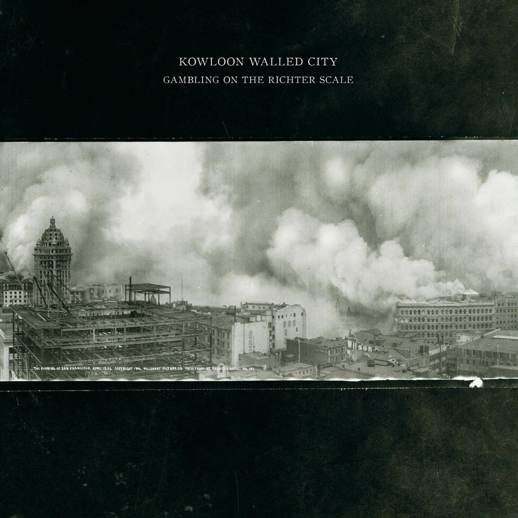 KOWLOON WALLED CITY "Gambling On The Richter Scale" LP - Evil Greed