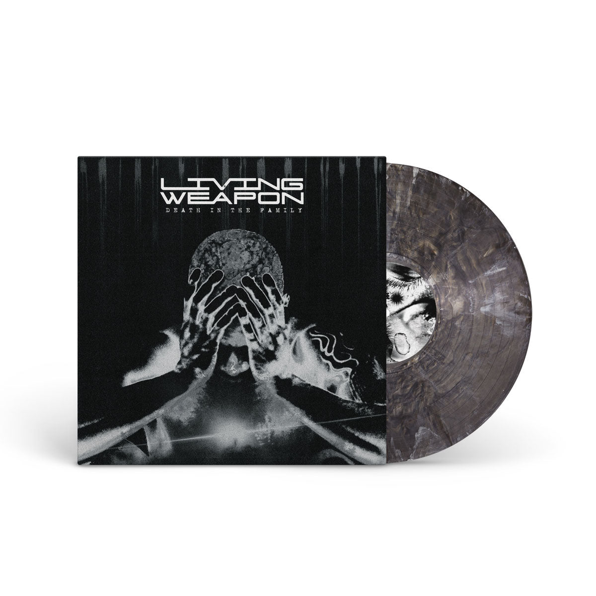 LIVING WEAPON "Death In The Family" LP - Evil Greed