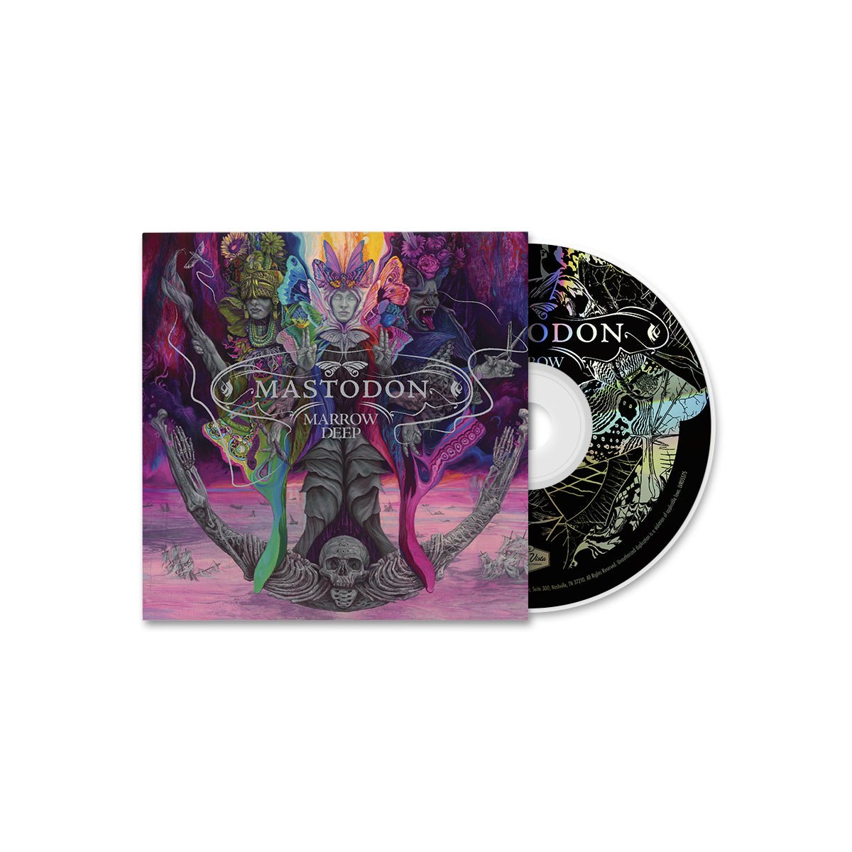 MASTODON "Marrow Deep" CD + T-Shirt Bundle - Evil Greed