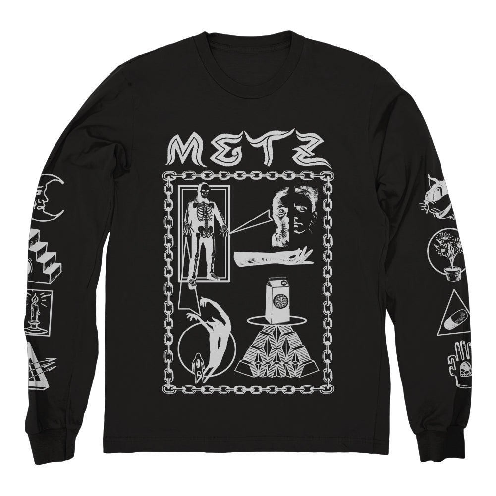 METZ "Louis Collab - Black" Longsleeve - Evil Greed
