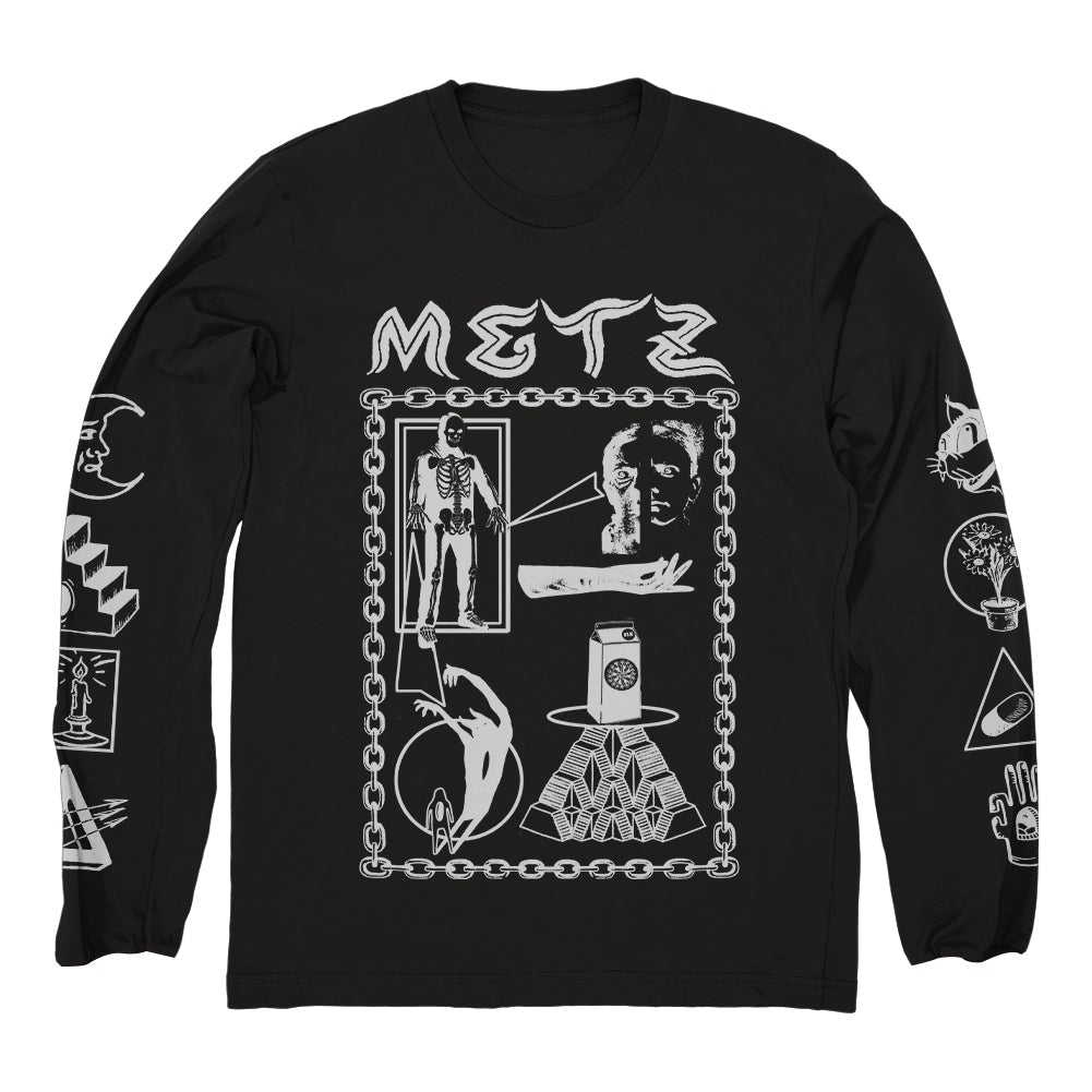 METZ "Louis Collab - Black" Longsleeve - Evil Greed