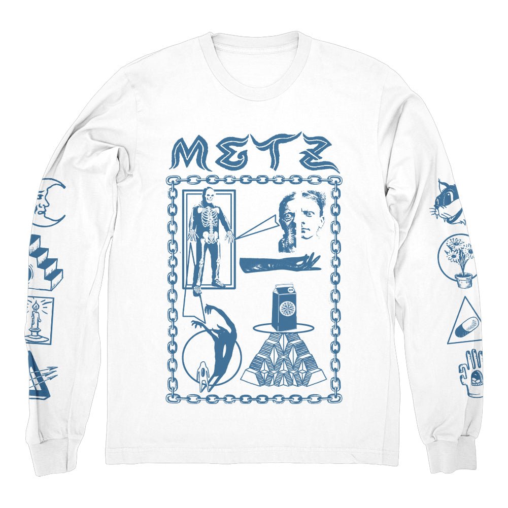 METZ "Louis Collab - White" Longsleeve - Evil Greed