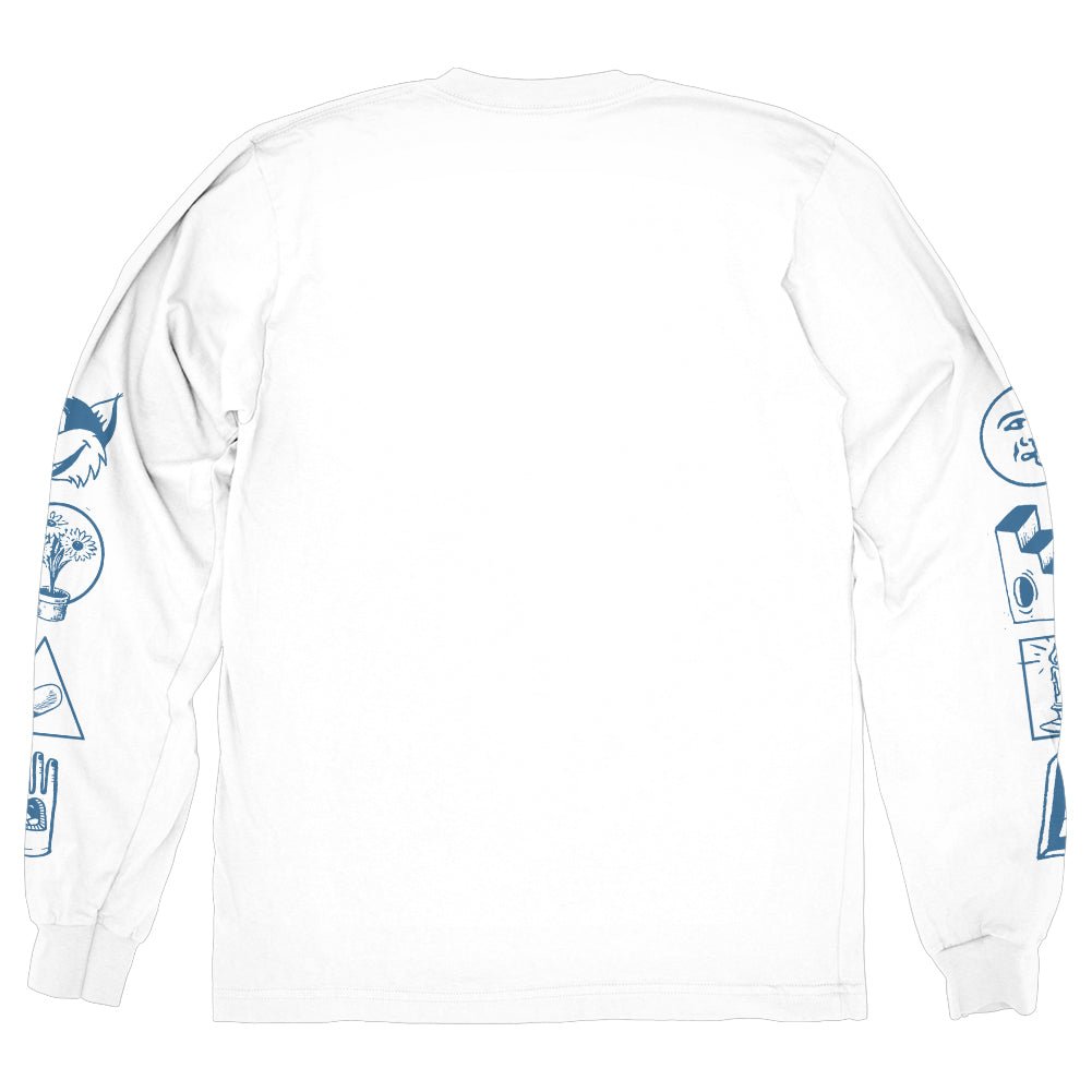 METZ "Louis Collab - White" Longsleeve - Evil Greed