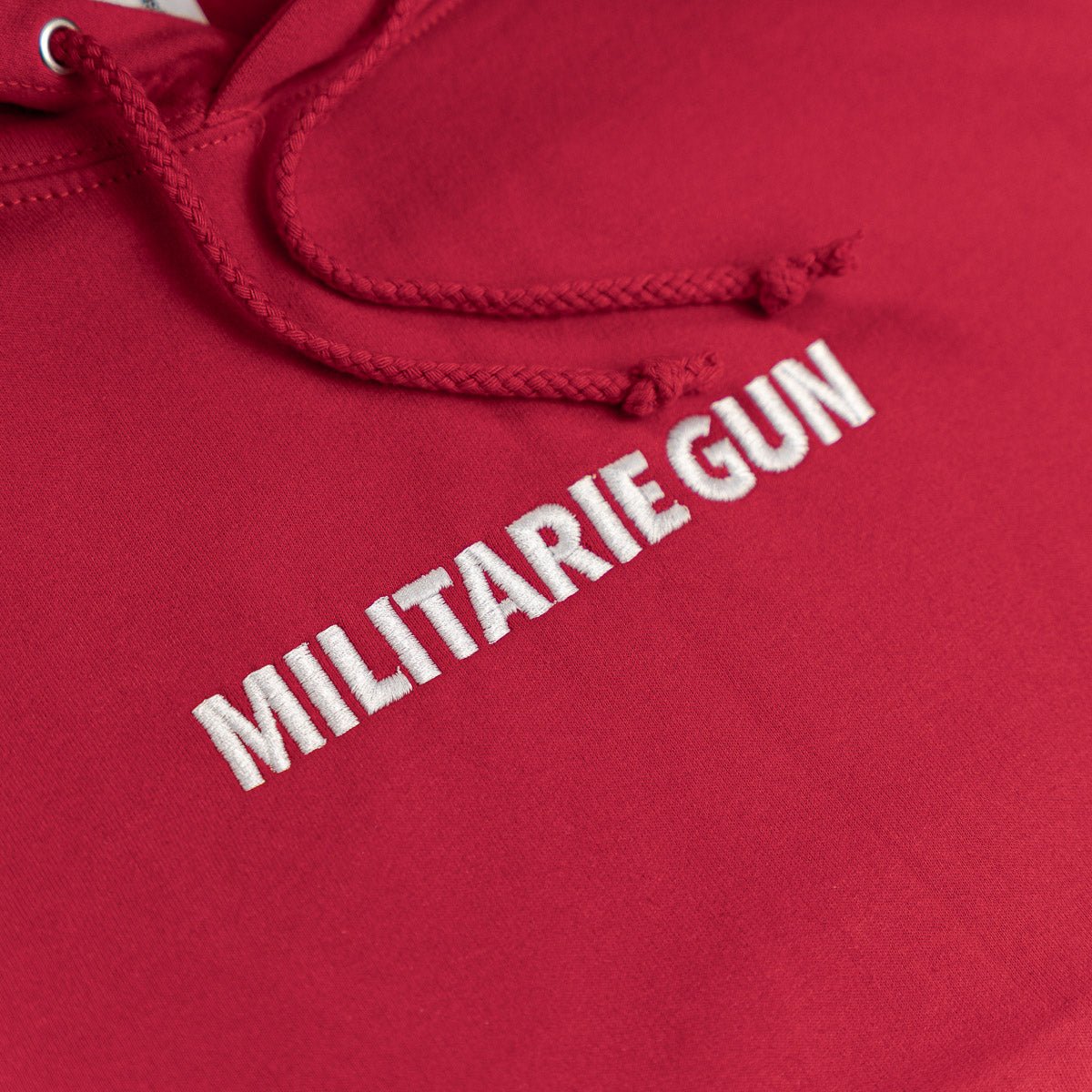MILITARIE GUN "Embroidered Logo" Hoodie - Evil Greed