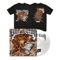 PAIN OF TRUTH "Pain Of Truth" CD + T-Shirt Bundle - Evil Greed