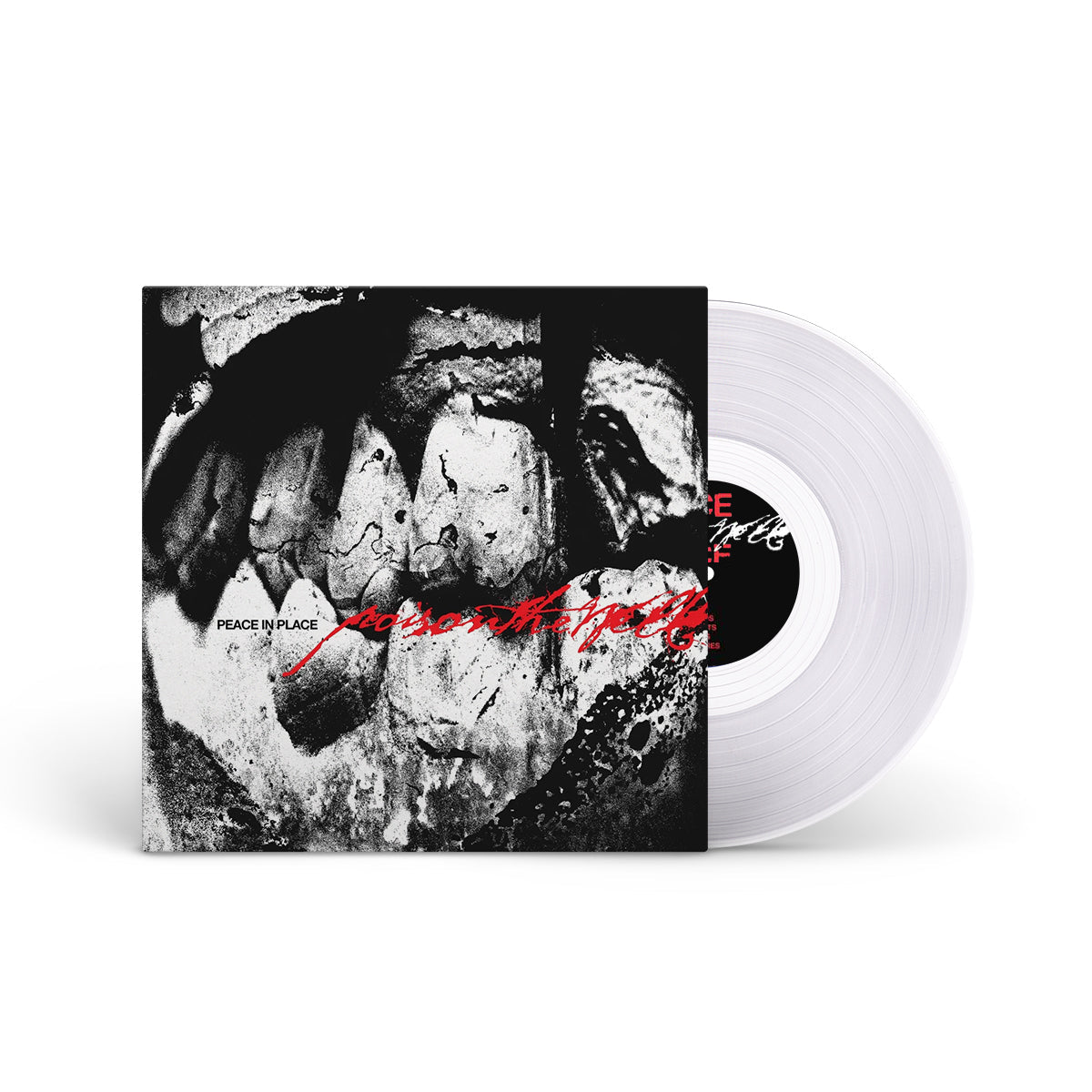 POISON THE WELL "Peace In Place" LP ULTRA CLEAR SOLID