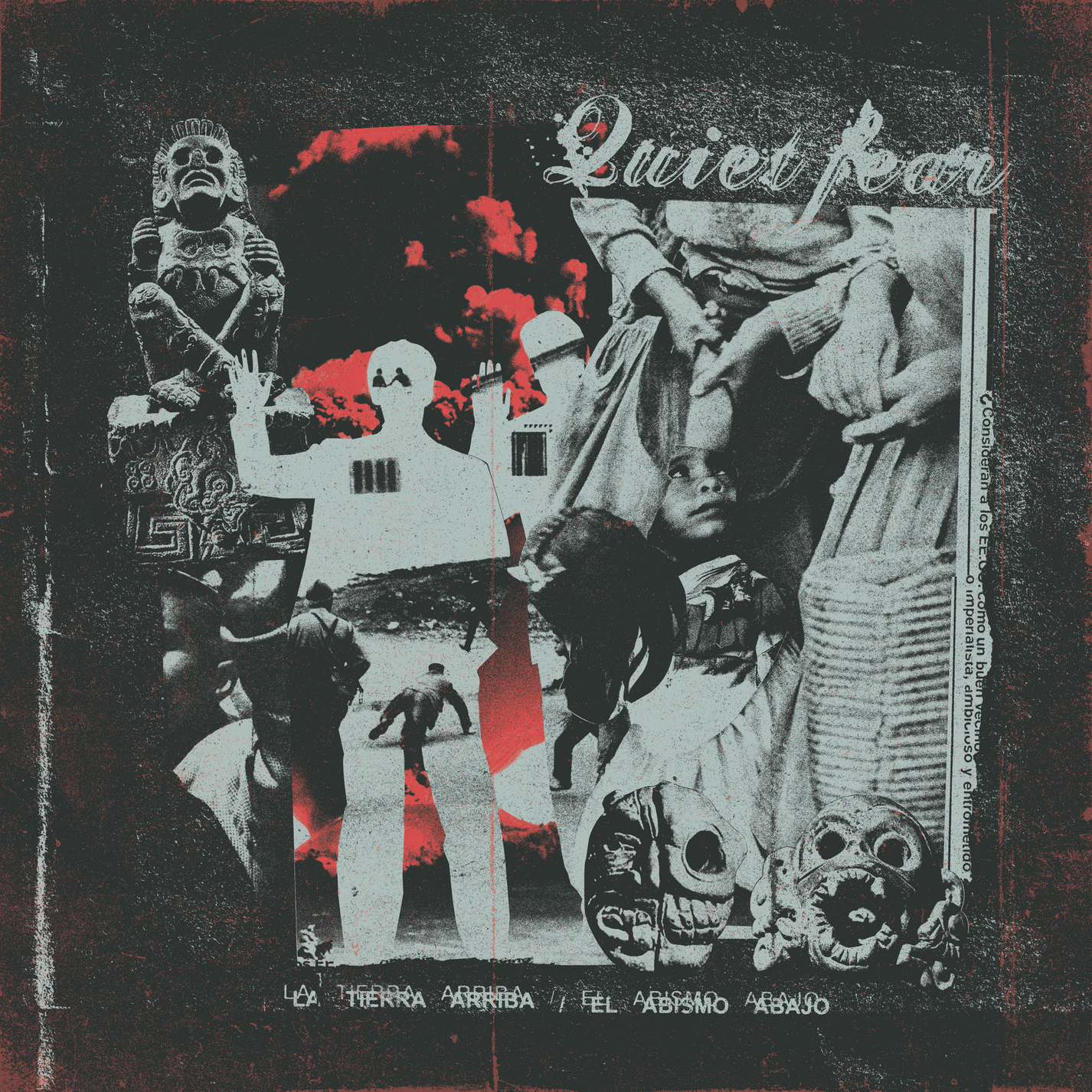 QUIET FEAR "La Tierra Arriba / El Abismo Abajo" LP - Evil Greed
