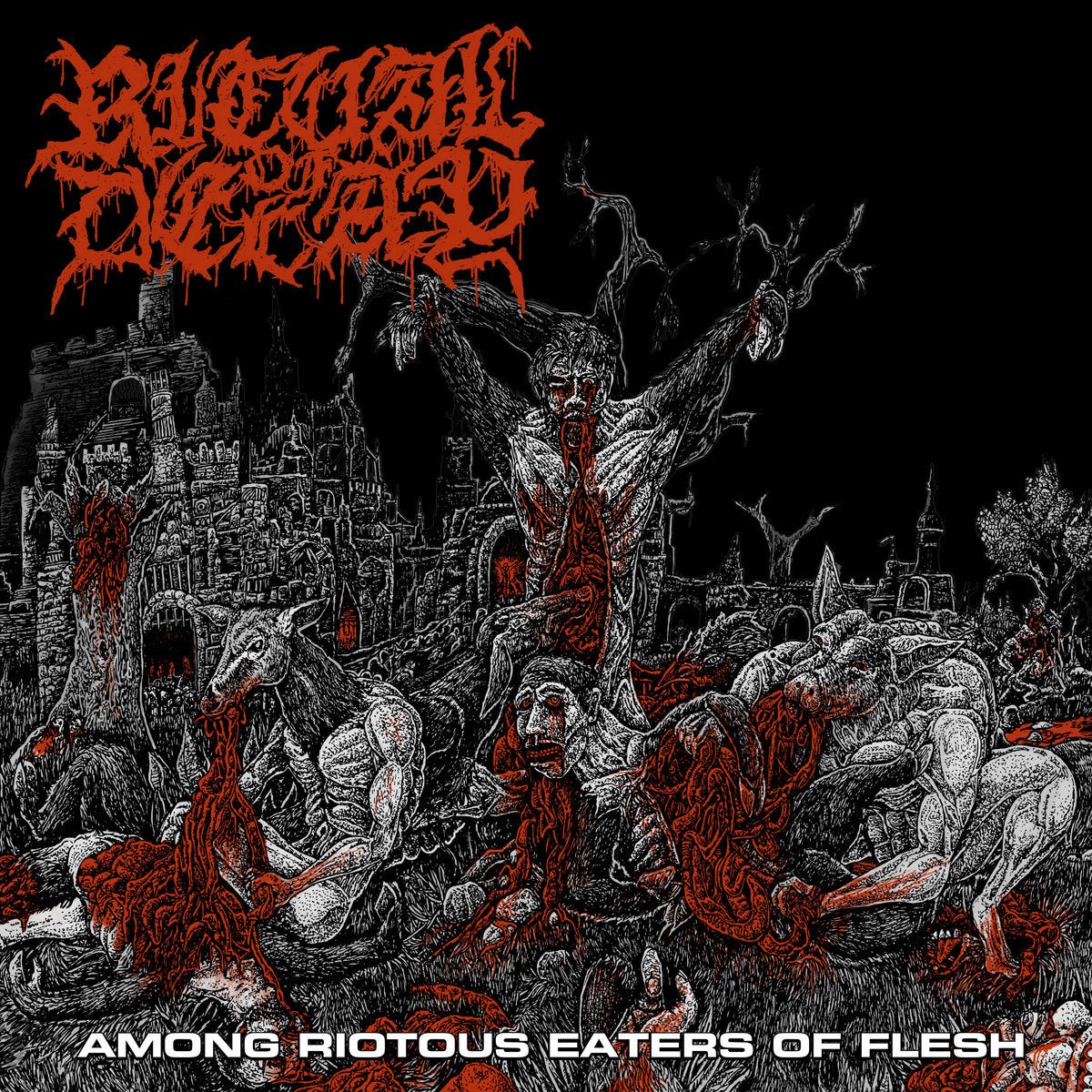 RITUAL OF DECAY "Among Riotous Eaters Of Flesh" Tape - Evil Greed