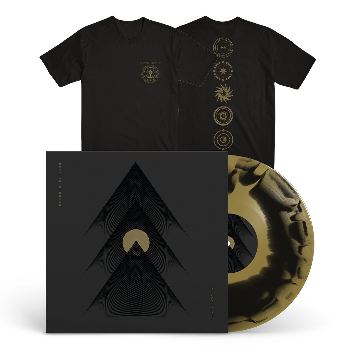 RUSSIAN CIRCLES "Blood Year" LP + T-Shirt Bundle - Evil Greed