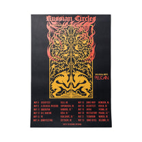 RUSSIAN CIRCLES "European Tour 2026" Screenprinted Poster - Evil Greed