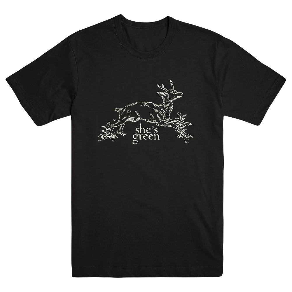 SHE'S GREEN "Deer" T-Shirt - Evil Greed