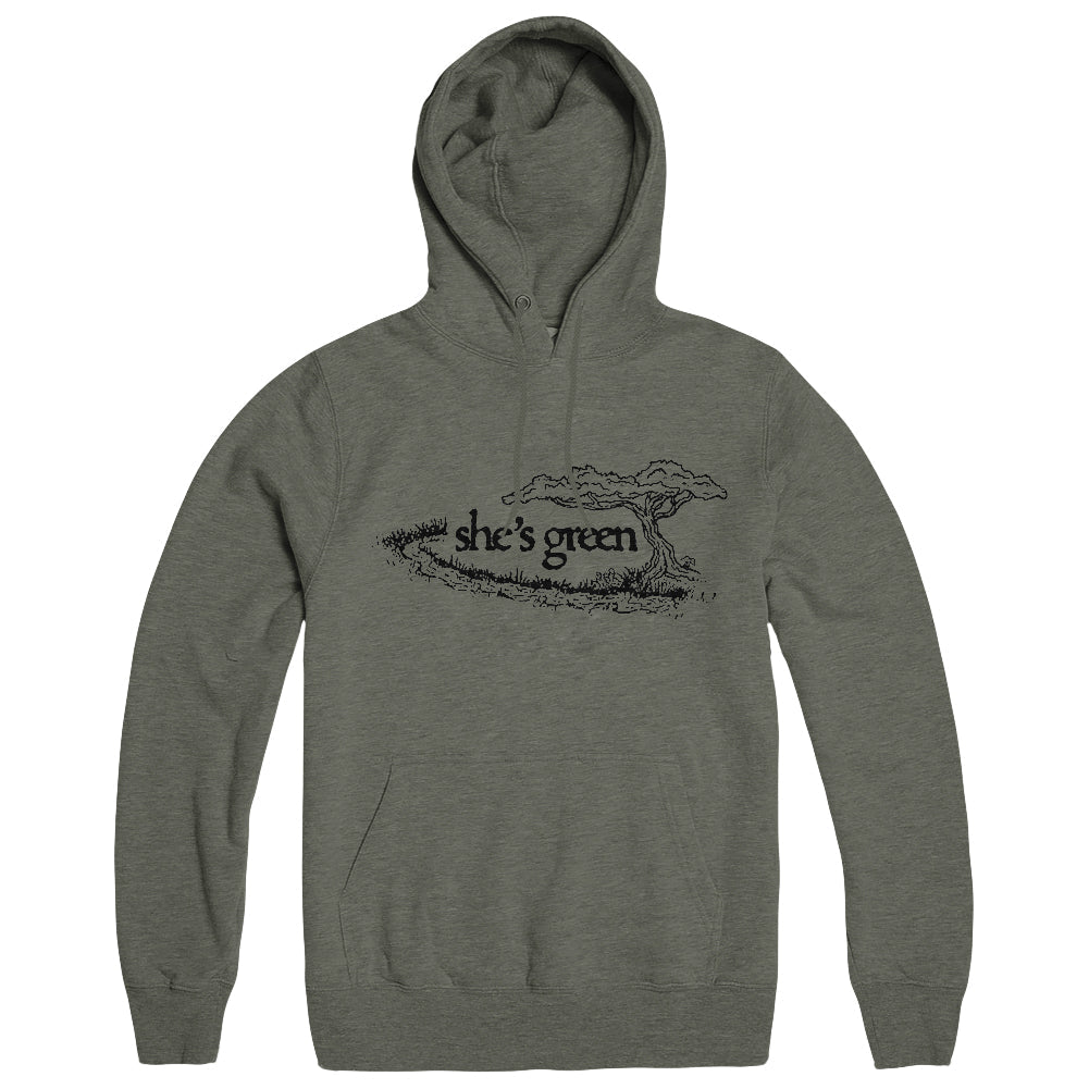 SHE'S GREEN "Window" Hoodie - Evil Greed