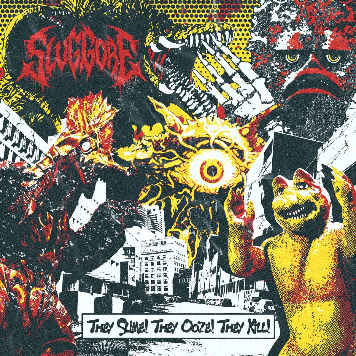 SLUG GORE "They Slime! They Ooze! They Kill!" LP - Evil Greed