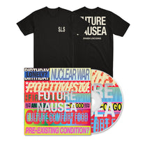 SPANISH LOVE SONGS "Future Nausea" CD + T-Shirt Bundle - Evil Greed