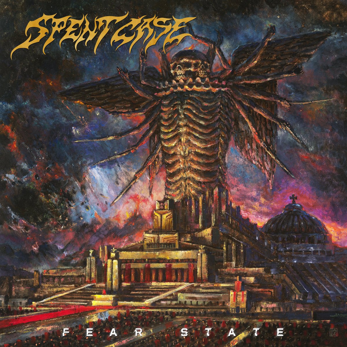 SPENT CASE "Fear State" LP - Evil Greed