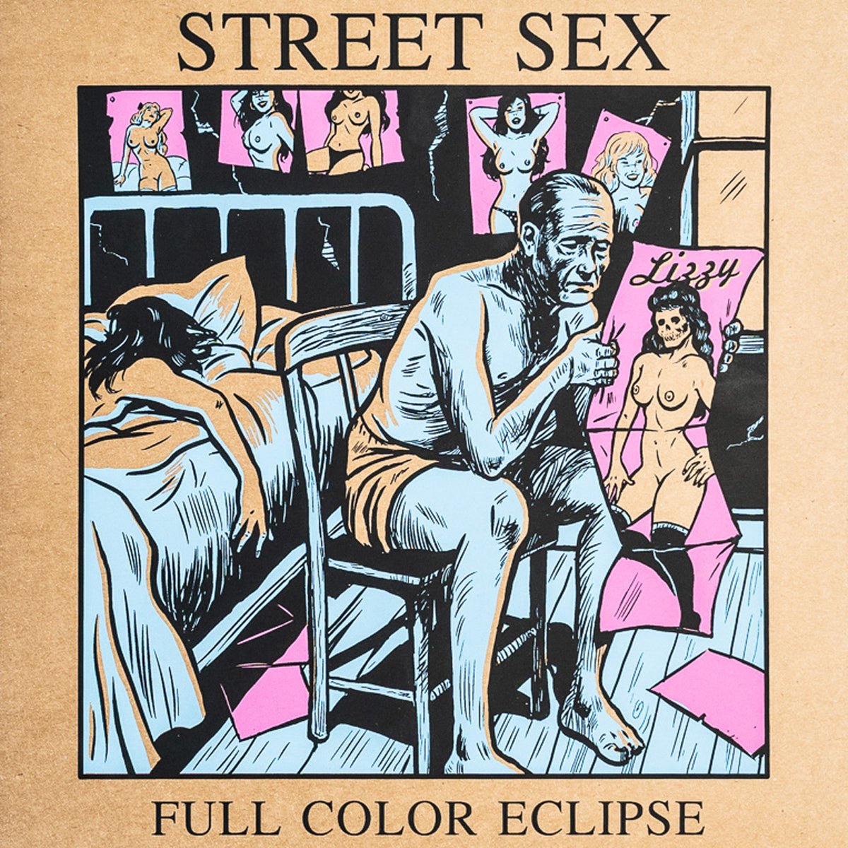 STREET SEX "Full Color Eclipse (Limited Edition)" LP - Evil Greed