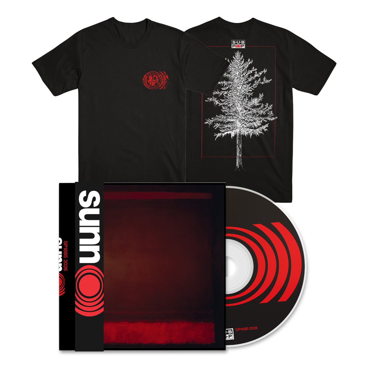 SUNN O))) "sunn O)))" CD + T-Shirt Bundle