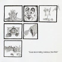 TEEN SUICIDE "Nude Descending Staircase Headless" Tape