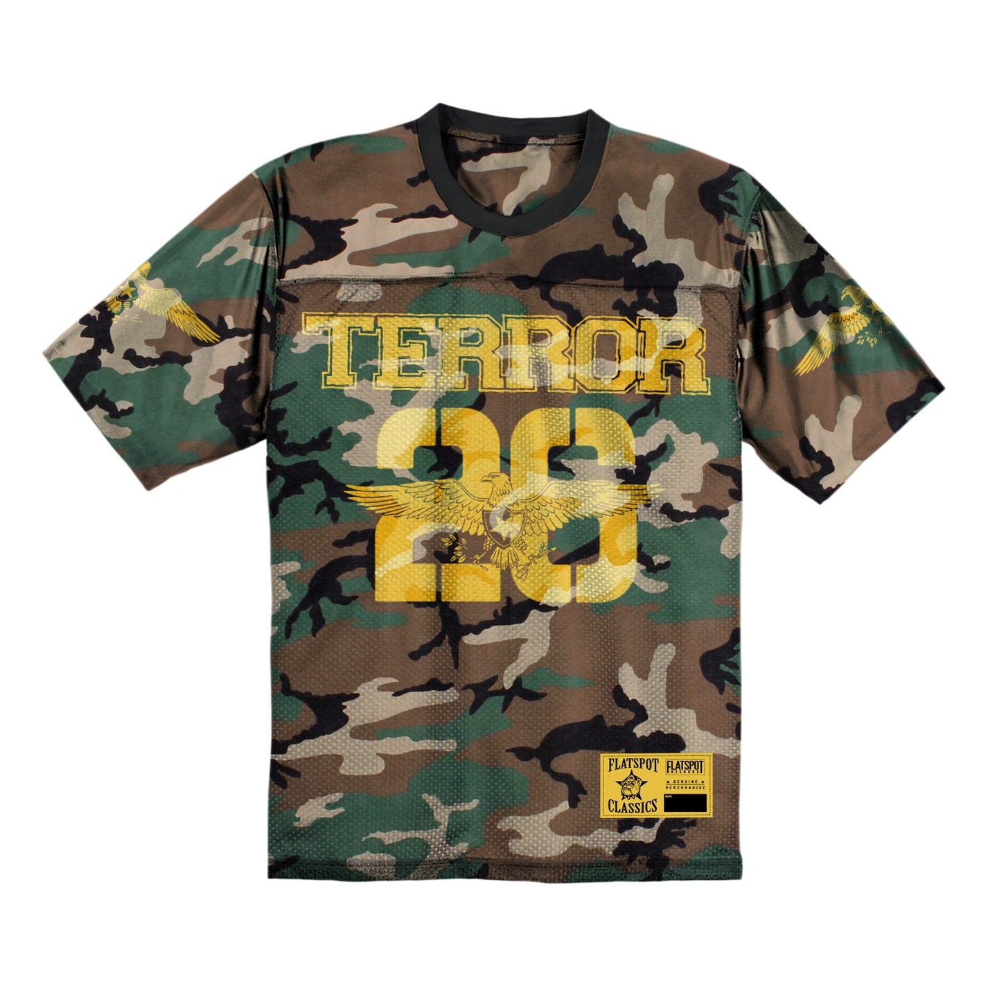 TERROR "Still Suffer - Camo" Football Jersey