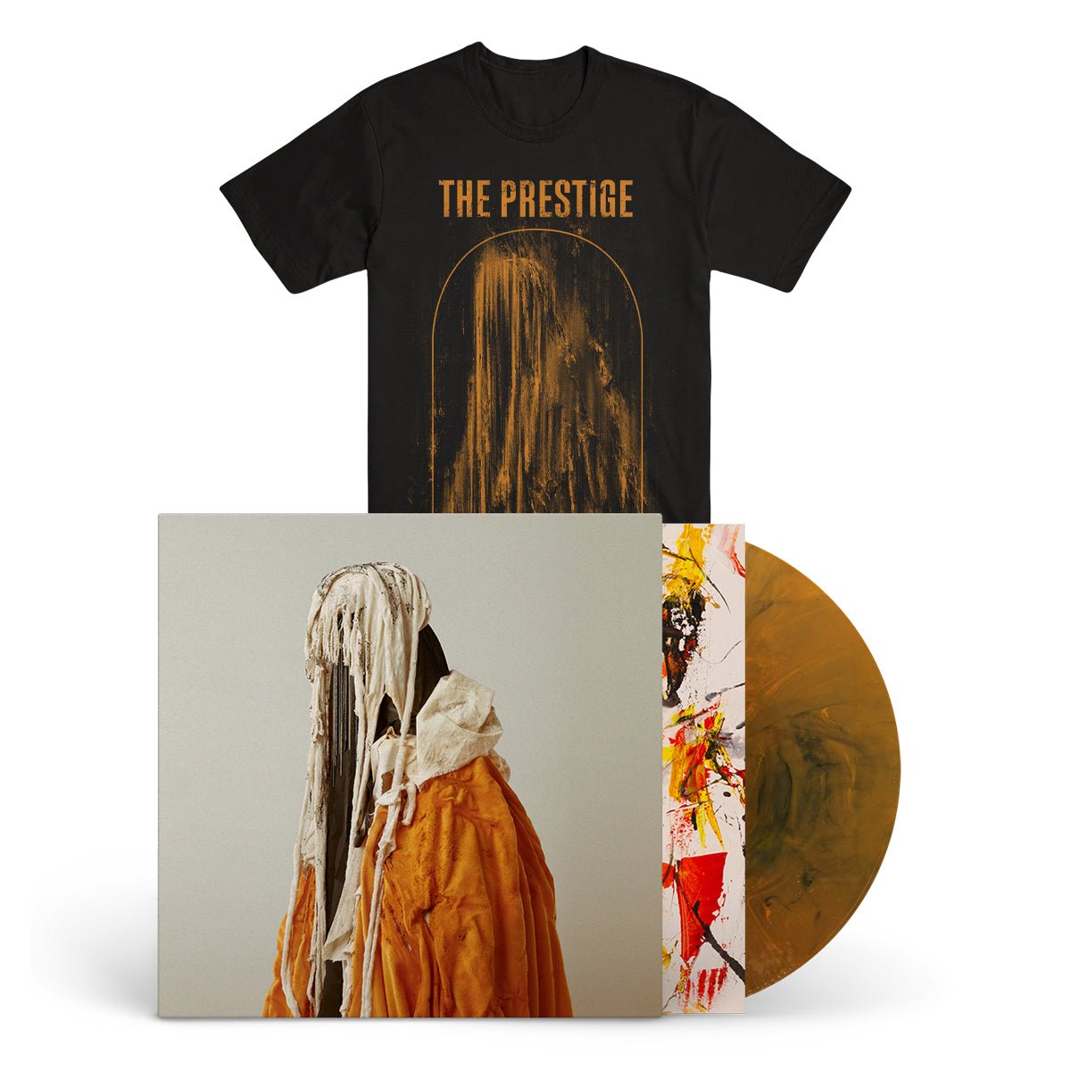 THE PRESTIGE "Isthmos" LP + T-Shirt Bundle - Evil Greed