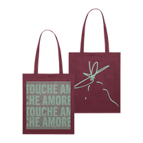 TOUCHE AMORE "Spiral In A Straight Line" Tote Bag