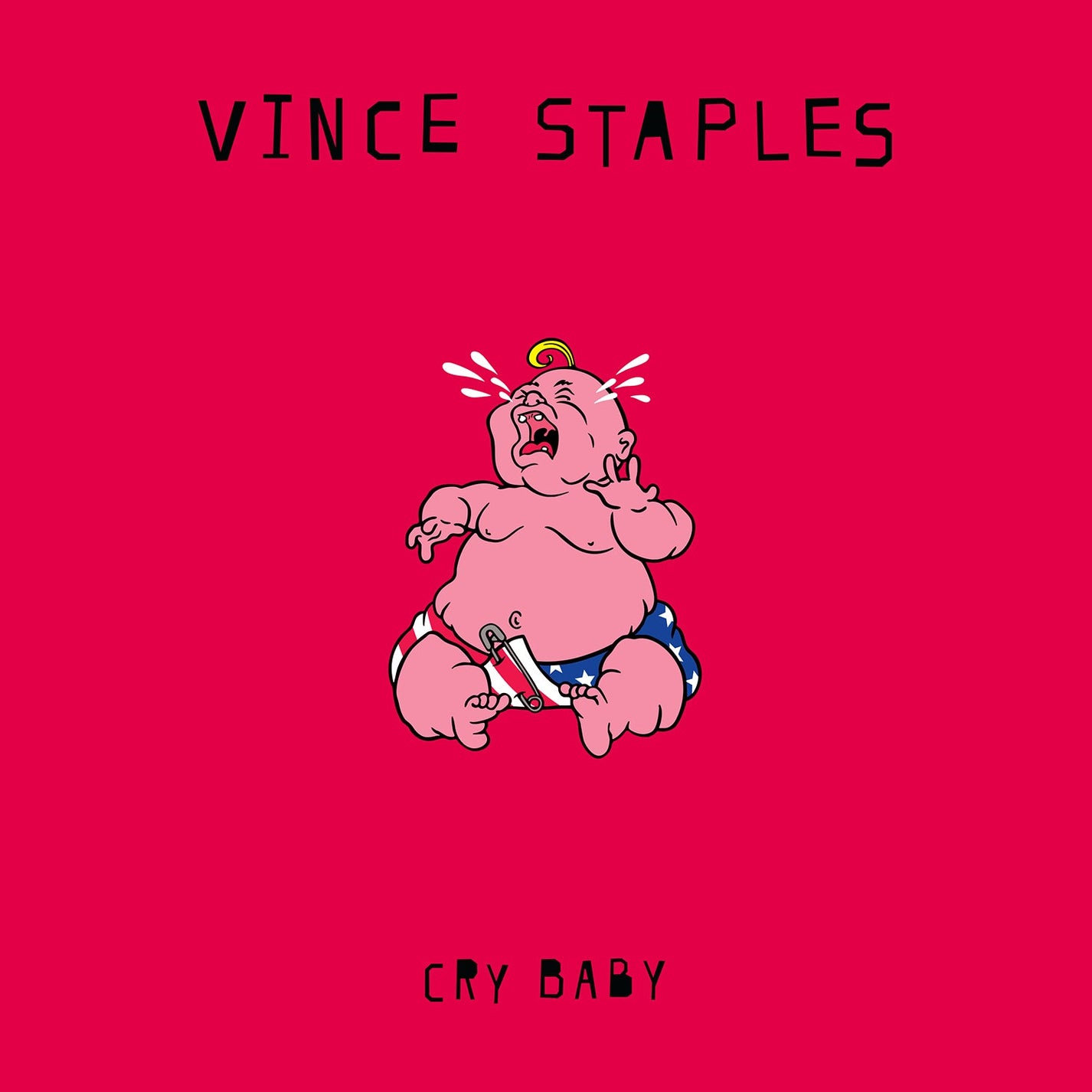 VINCE STAPLES "Cry Baby" CD - Evil Greed