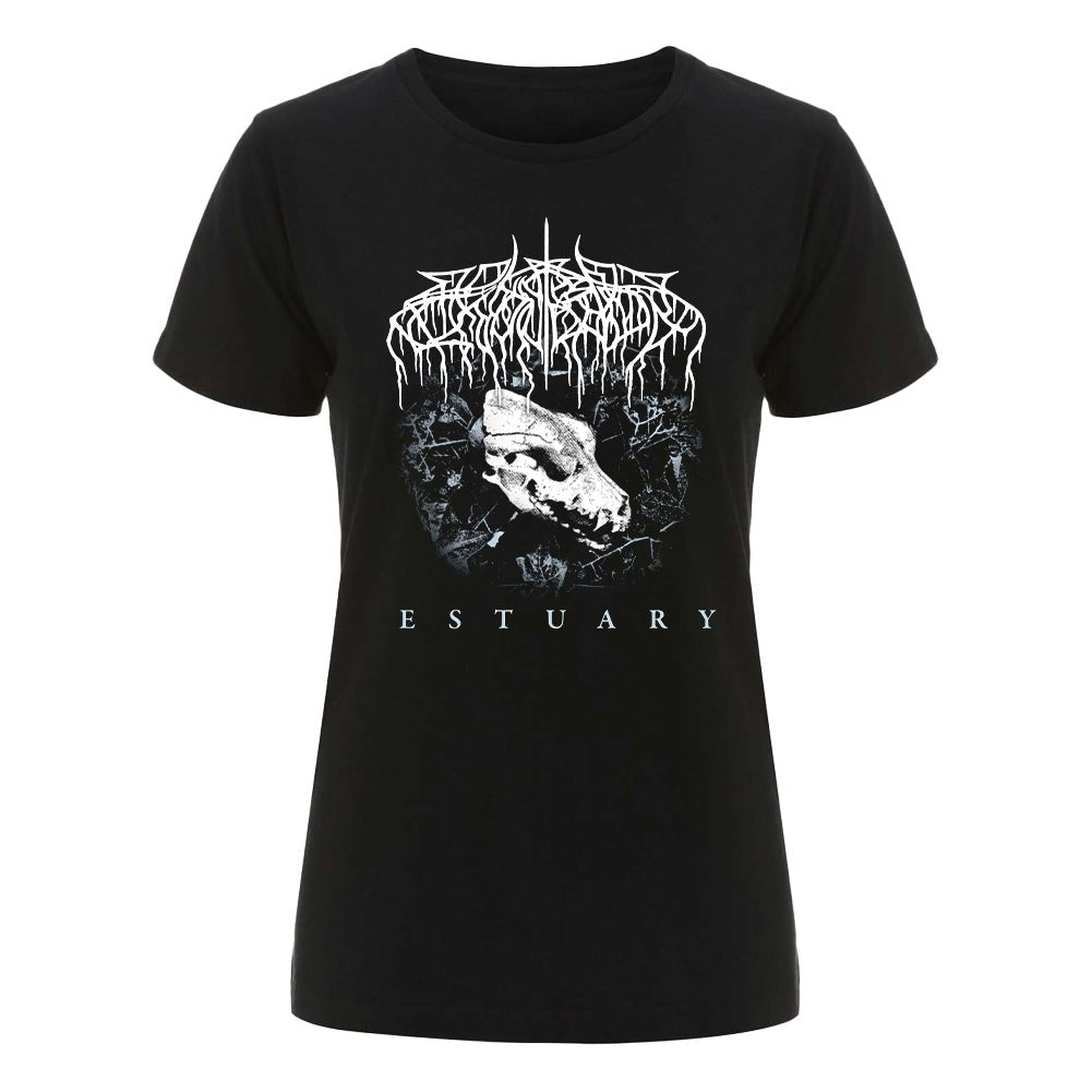 WOLVES IN THE THRONE ROOM "Estuary Skull" Girl T-Shirt - Evil Greed