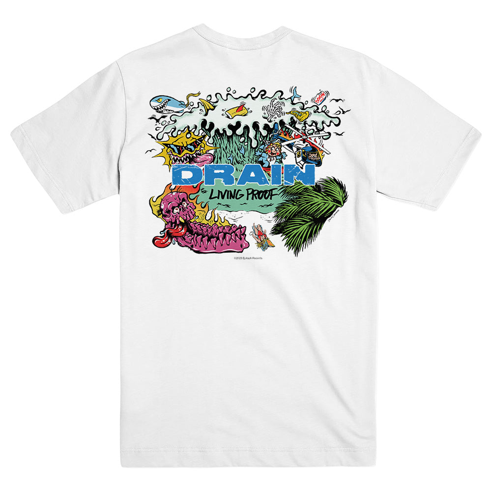 DRAIN &quot;Living Proof - Album Art&quot; T-Shirt