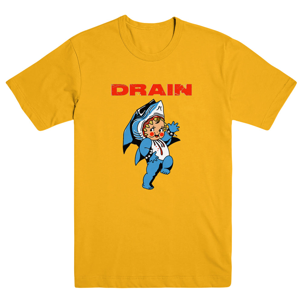 DRAIN &quot;Sharkbaby - Gold&quot; T-Shirt