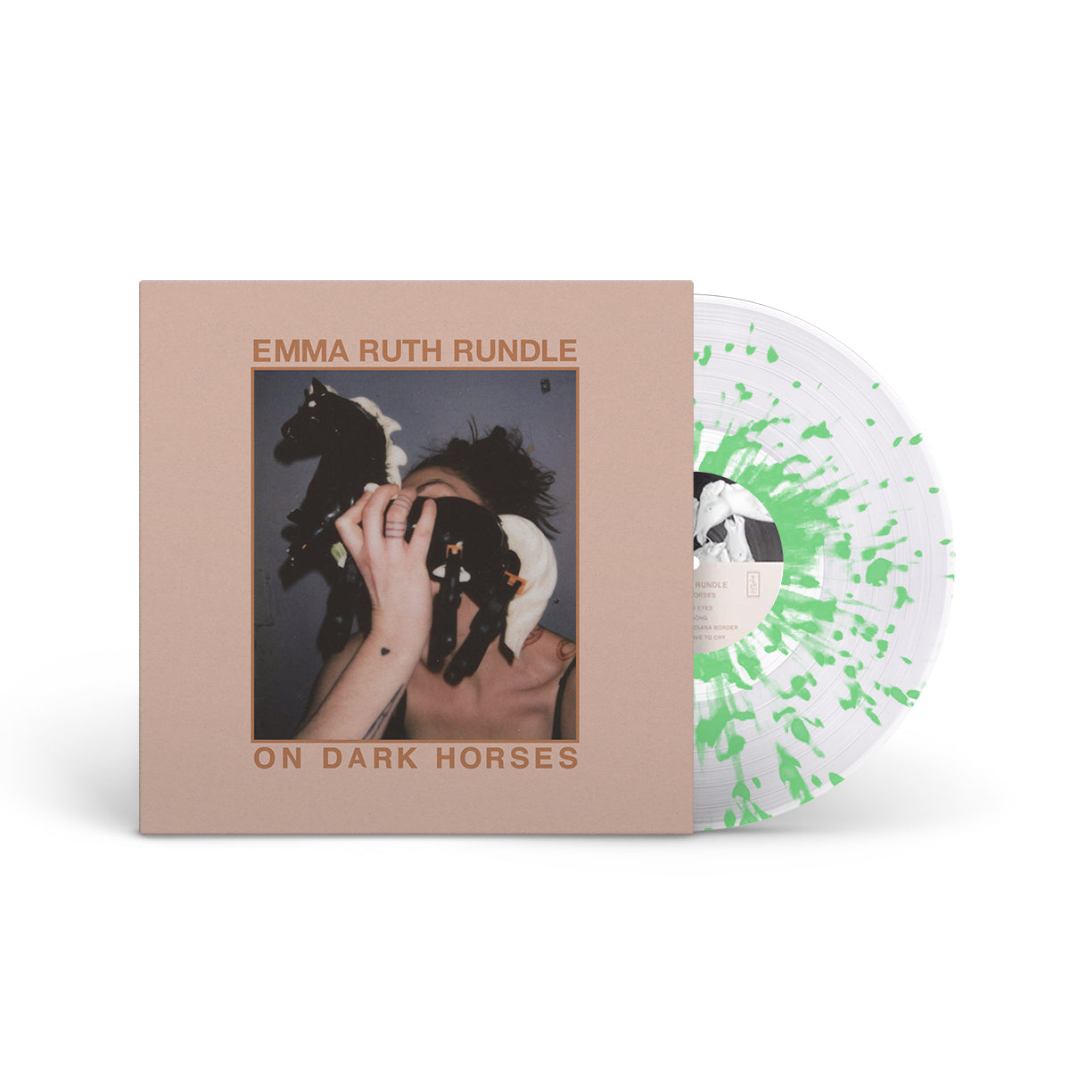 EMMA RUTH RUNDLE "On Dark Horses" LP CLEAR W LIGHT GREEN SPLATTER