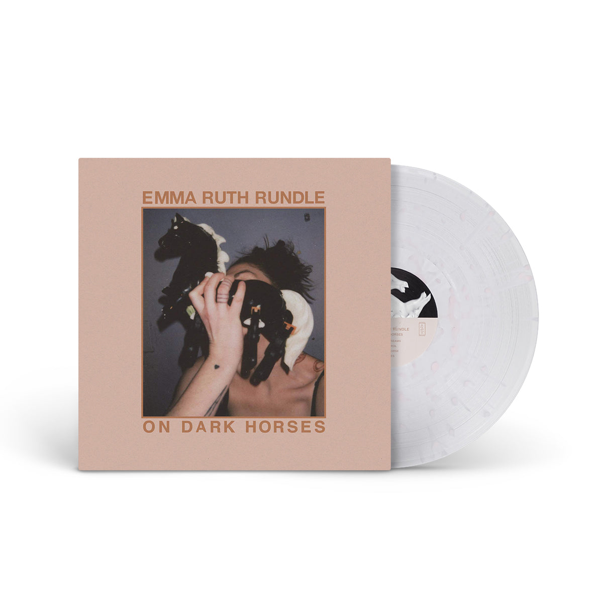 EMMA RUTH RUNDLE "On Dark Horses" LP CLEAR W PINK SPLATTER