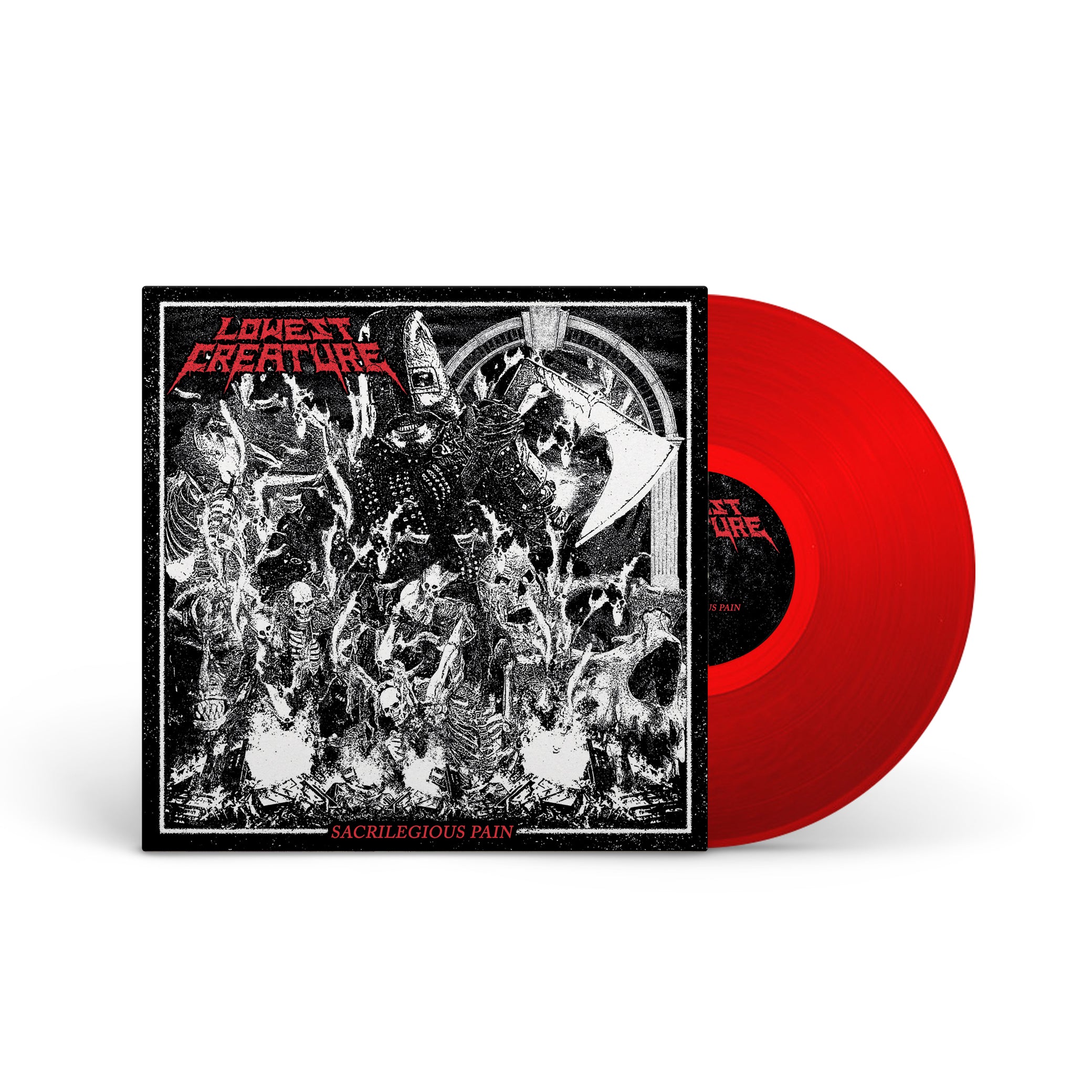 LOWEST CREATURE &quot;Sacrilegious Pain&quot; LP REIGN IN BLOOD