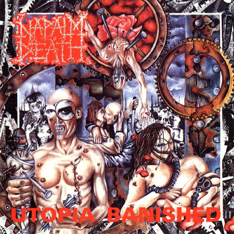 NAPALM DEATH "Utopia Banished" LP
